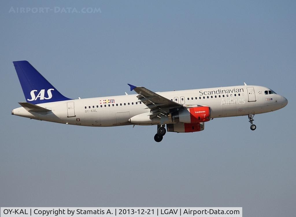 OY-KAL, 2006 Airbus A320-232 C/N 2883, Landing on rwy 03L
