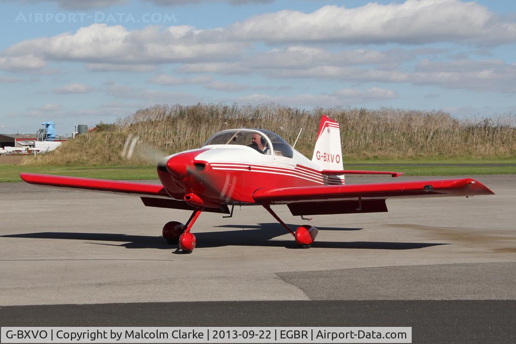G-BXVO, 1999 Vans RV-6A C/N PFA 181-12575, Vans RV-6A at The Real Aeroplane Club's Helicopter Fly-In, Breighton Airfield, September 2013.