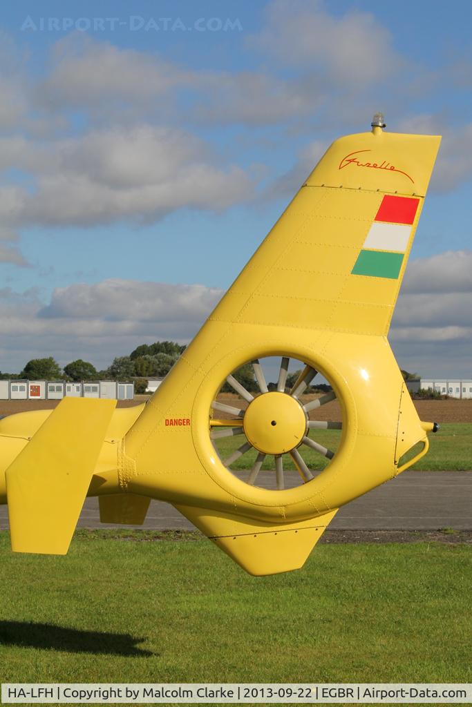 HA-LFH, 1979 Aerospatiale SA-342J Gazelle C/N 1775, Aerospatiale SA-342J Gazelle at The Real Aeroplane Company's Helicopter Fly-In, Breighton Airfield, September 2013.