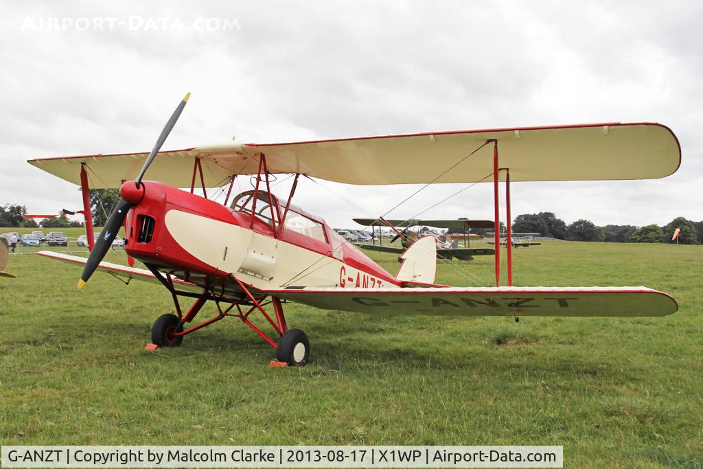 G-ANZT, 1957 Thruxton Jackaroo C/N 84176, Thruxton Jackaroo at The De Havilland Moth Club's 28th International Moth Rally at Woburn Abbey. August 2013.