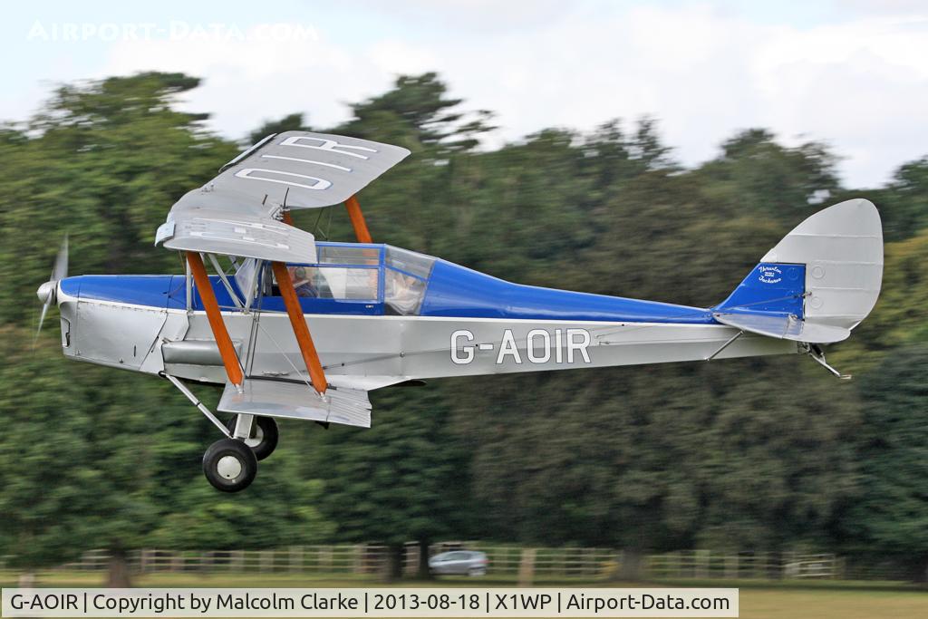 G-AOIR, 1943 Thruxton Jackaroo C/N 82882, Thruxton Jakaroo at The De Havilland Moth Club's 28th International Moth Rally at Woburn Abbey. August 2013.