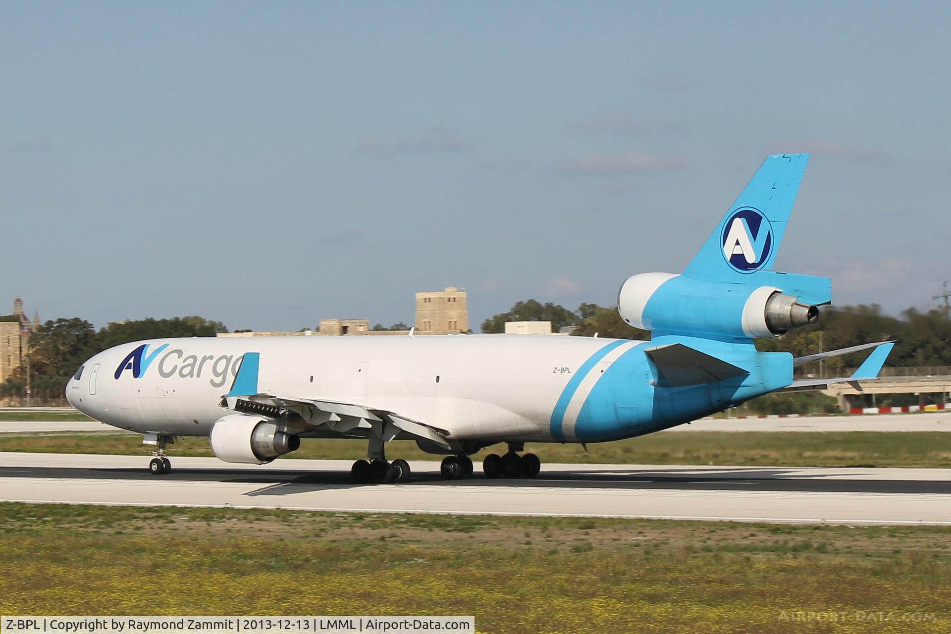 Z-BPL, 1998 McDonnell Douglas MD-11F C/N 48756, MD11 Z-BPL of AV Cargo