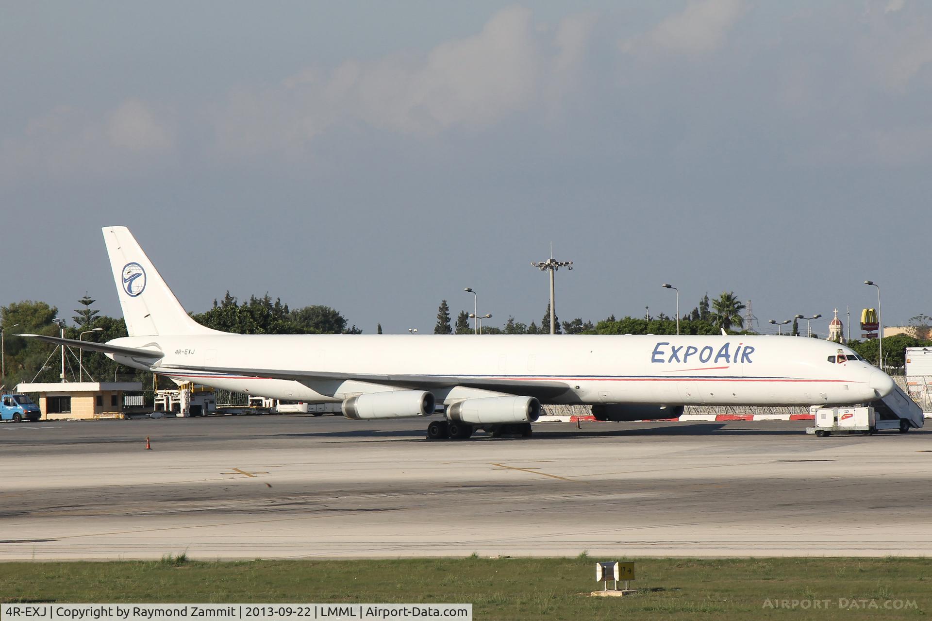 4R-EXJ, 1969 Douglas DC-8-63F C/N 46049, DC8 4R-EXJ ExpoAir