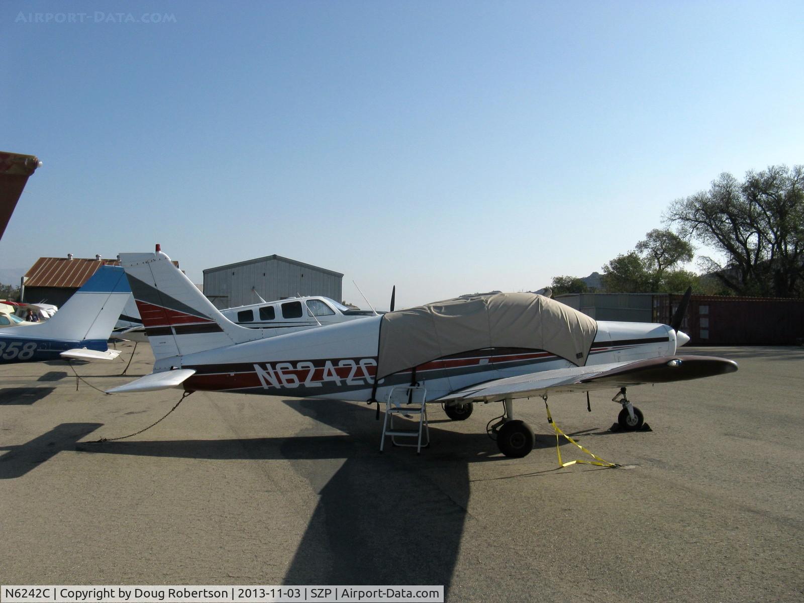 N6242C, 1978 Piper PA-28-161 C/N 28-7816399, 1978 Piper PA-28-161 WARRIOR II, Lycoming O-320-D2J 160 Hp