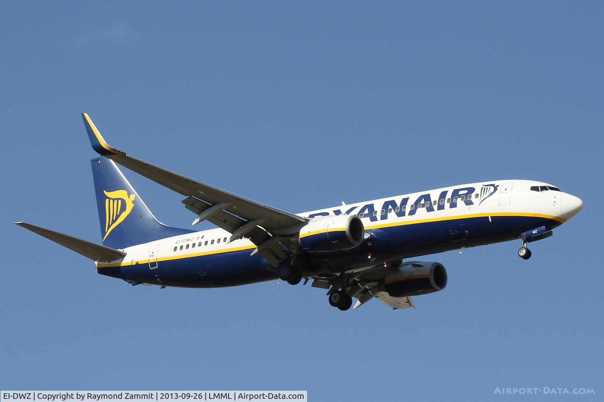 EI-DWZ, 2008 Boeing 737-8AS C/N 33628, B737-800 EI-DWZ Ryanair