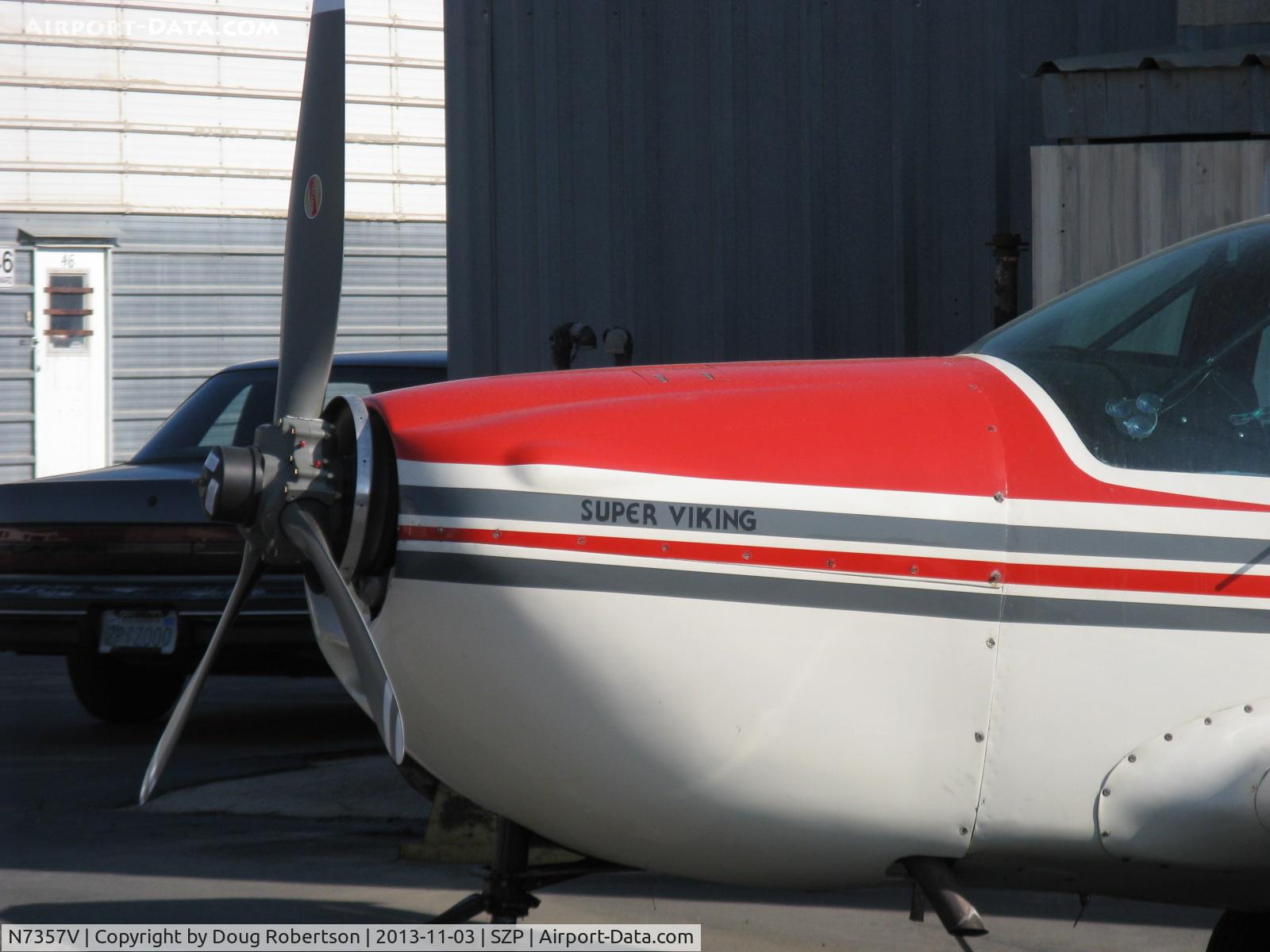 N7357V, Bellanca 17-31 C/N 32-4, 1969 Bellanca 17-31A SUPER VIKING, Lycoming IO-540-B1A5 290 Hp, cowl logo