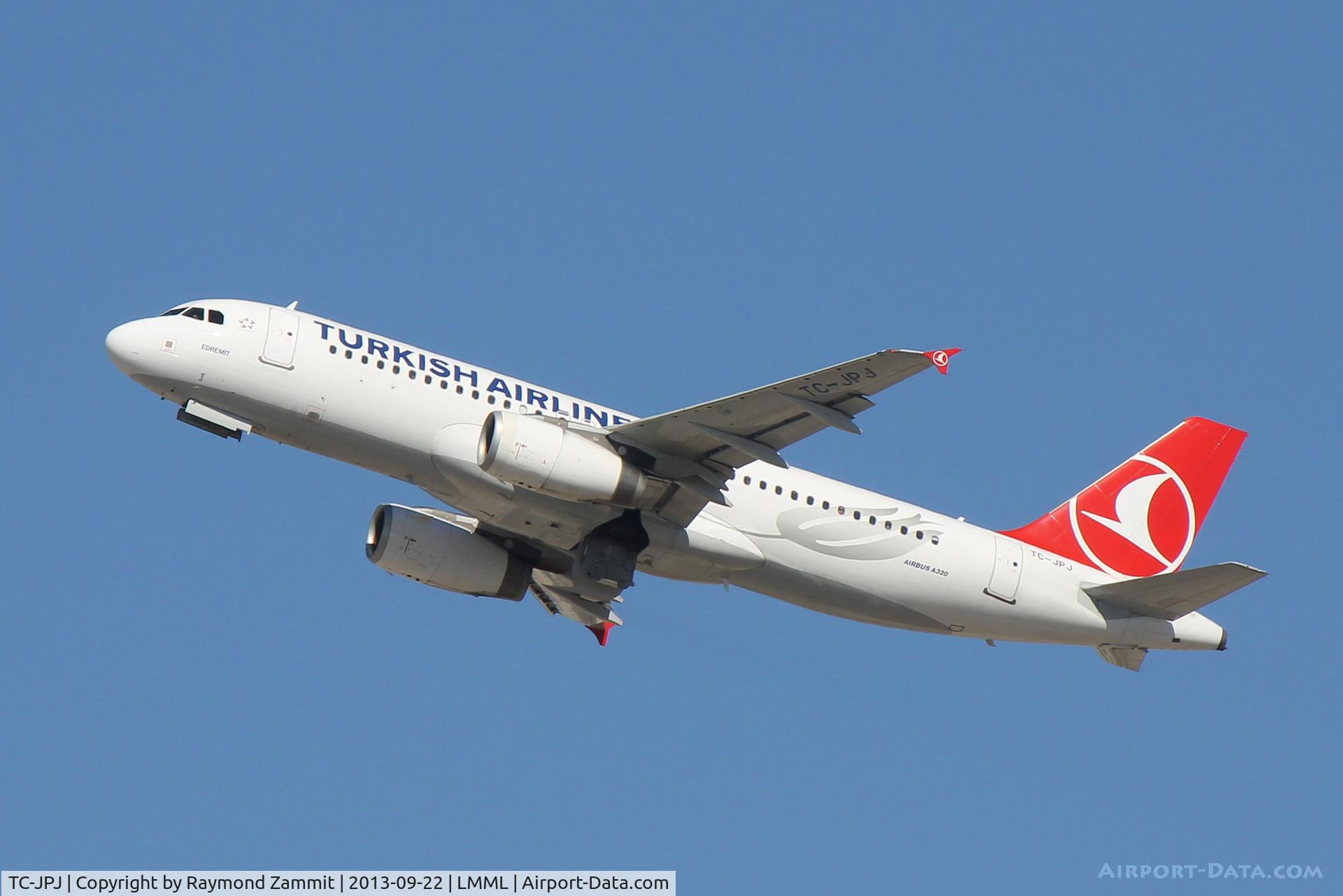 TC-JPJ, 2007 Airbus A320-232 C/N 3239, A320 TC-JPJ Turkish Airlines
