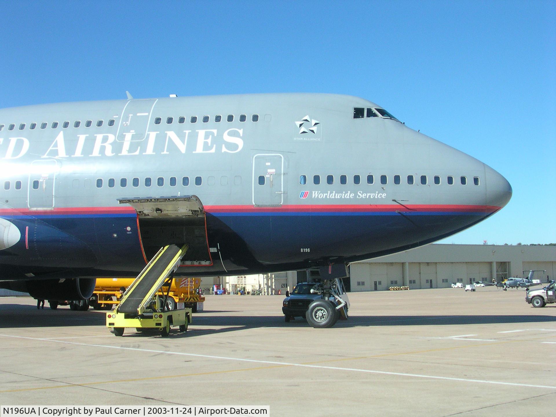 N196UA, 1997 Boeing 747-422 C/N 28715, CRAF charter