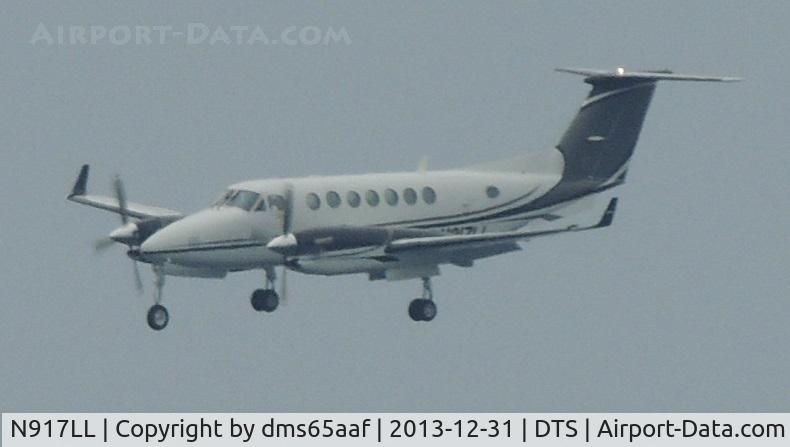 N917LL, 2012 Hawker Beechcraft 350i King Air (B300) C/N FL-793, Flying into DTS