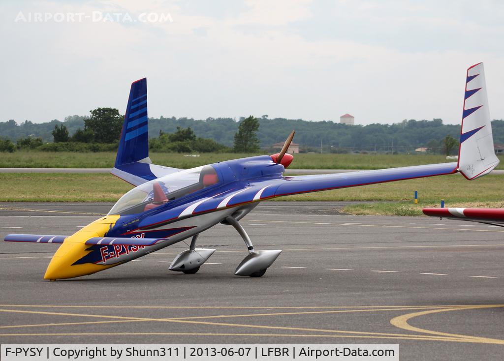 F-PYSY, Rutan Long-EZ C/N 1094, Participant of the Muret Airshow 2013