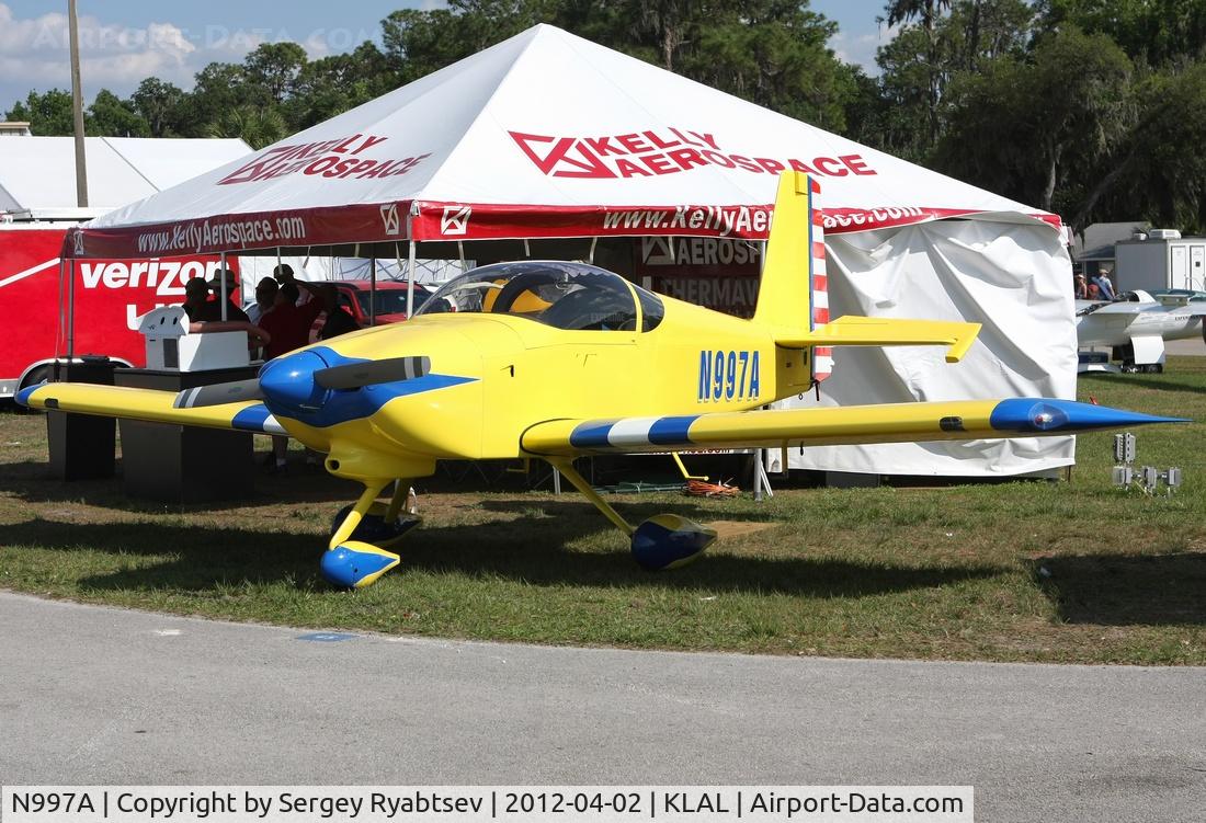 N997A, 2008 Vans RV-7A C/N 71598, Sun'n-Fun 2012