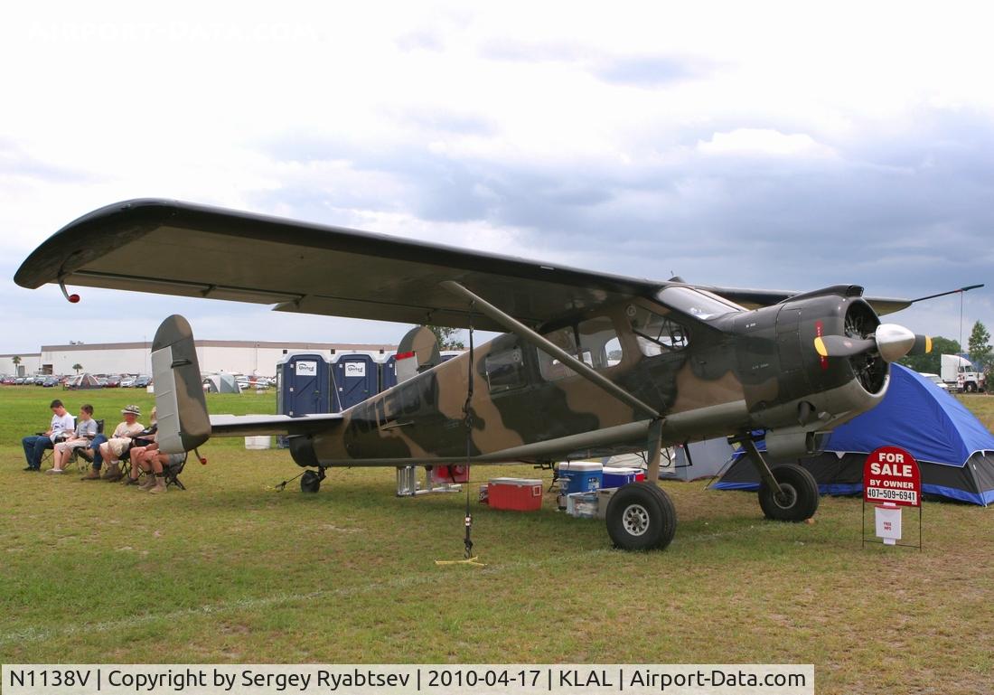 N1138V, 1961 Max Holste MH-1521 Broussard C/N 287, Sun'n-Fun 2010