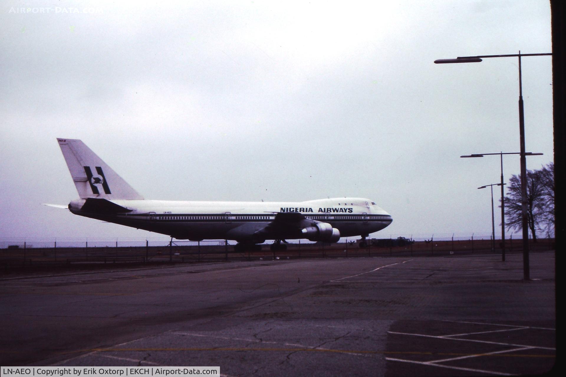 LN-AEO, 1971 Boeing 747-283B C/N 20121, LN-AEO in full Nigeria Airways c/s