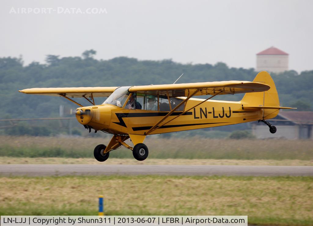 LN-LJJ, 1953 Piper L-18C Super Cub (PA-18-95) C/N 18-3088, Participant of the Muret Airshow 2013