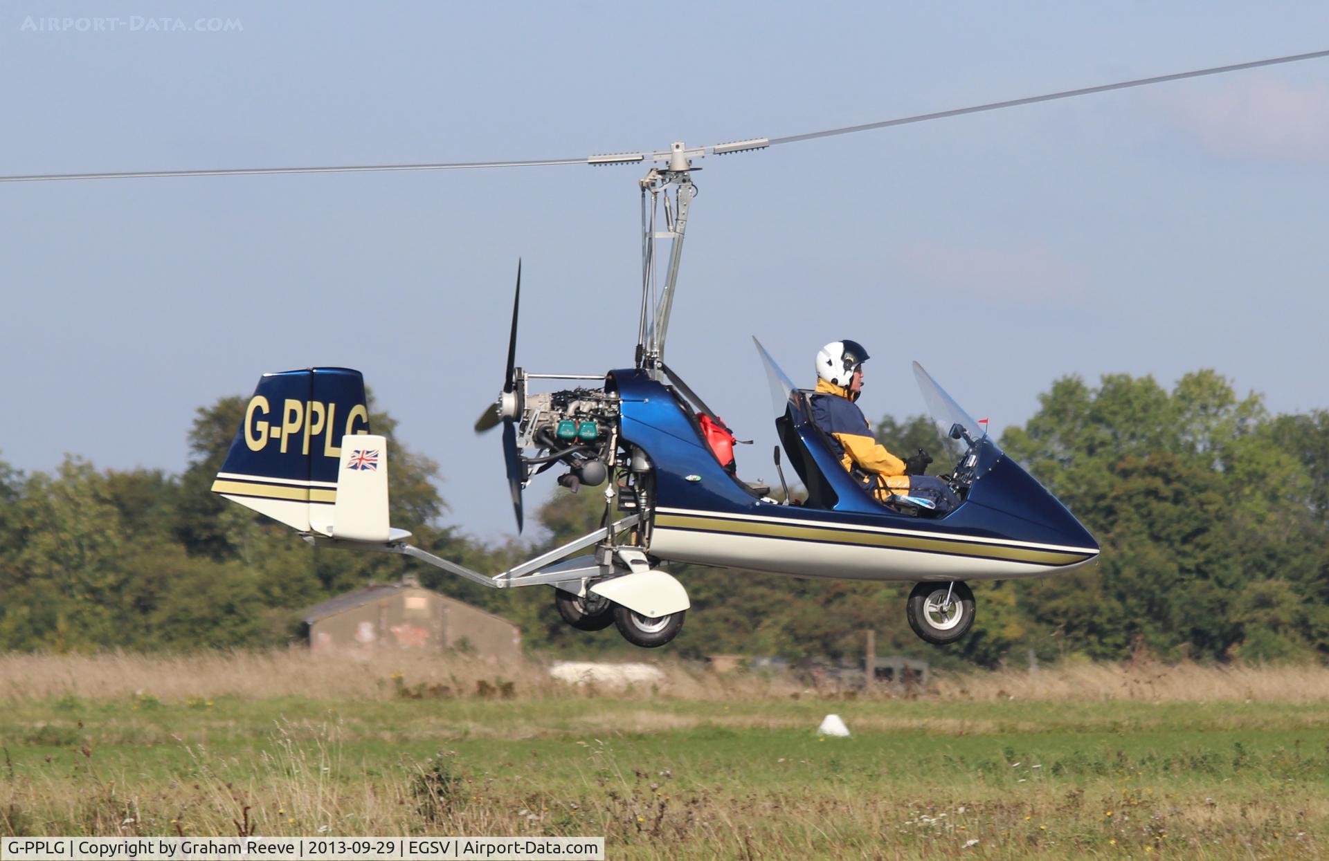 G-PPLG, 2007 Rotorsport UK MT-03 C/N RSUK/MT-03/010, About to land.