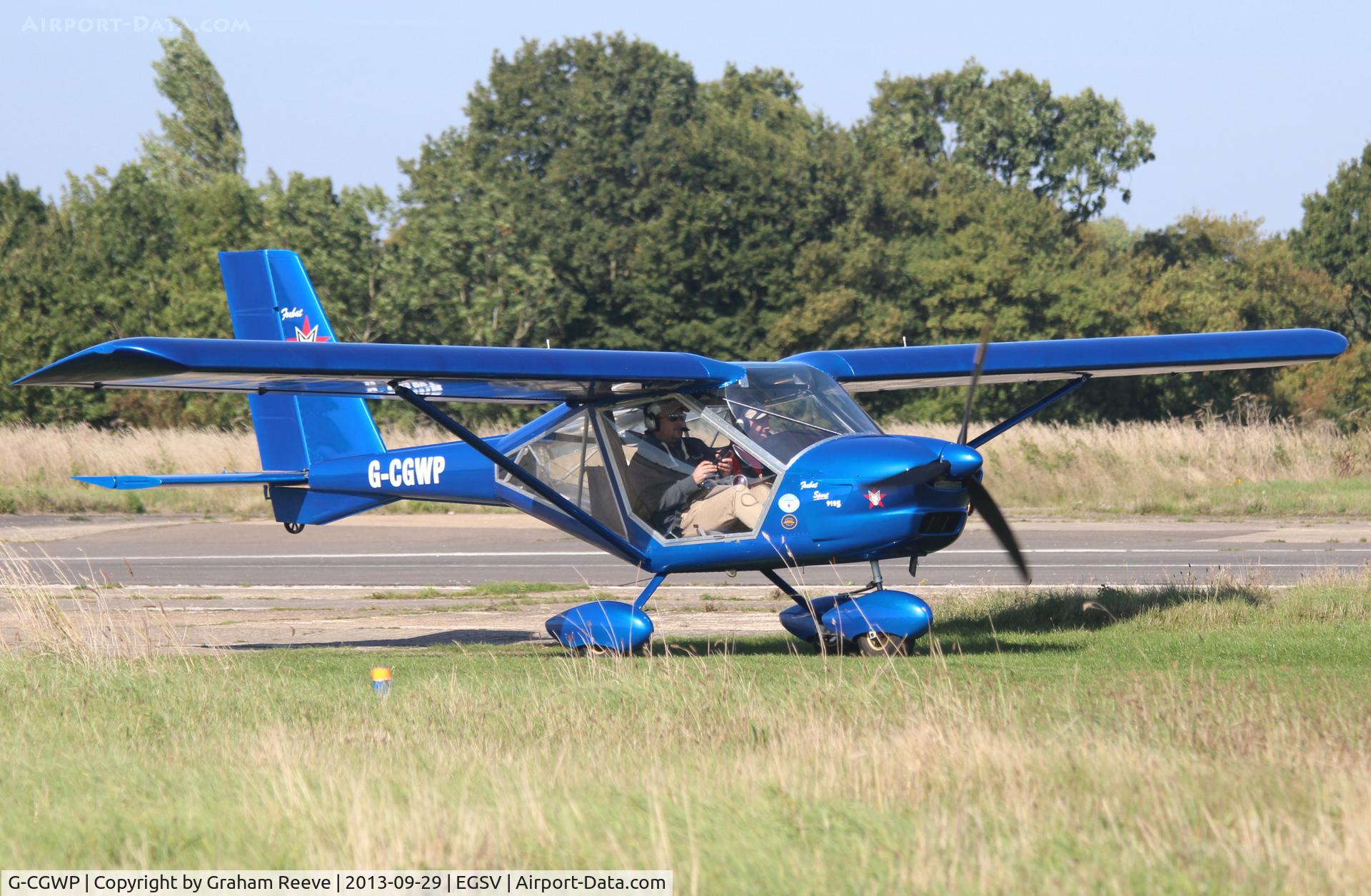 G-CGWP, 2011 Aeroprakt A-22L Foxbat C/N LAA 317A-15070, Just landed.