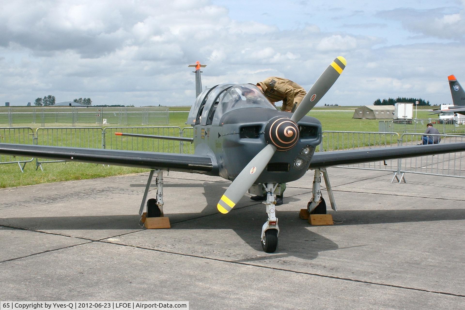 65, Socata TB-30 Epsilon C/N 65, Socata TB-30 Epsilon, Static display Evreux-Fauville Air Base 105 (LFOE)