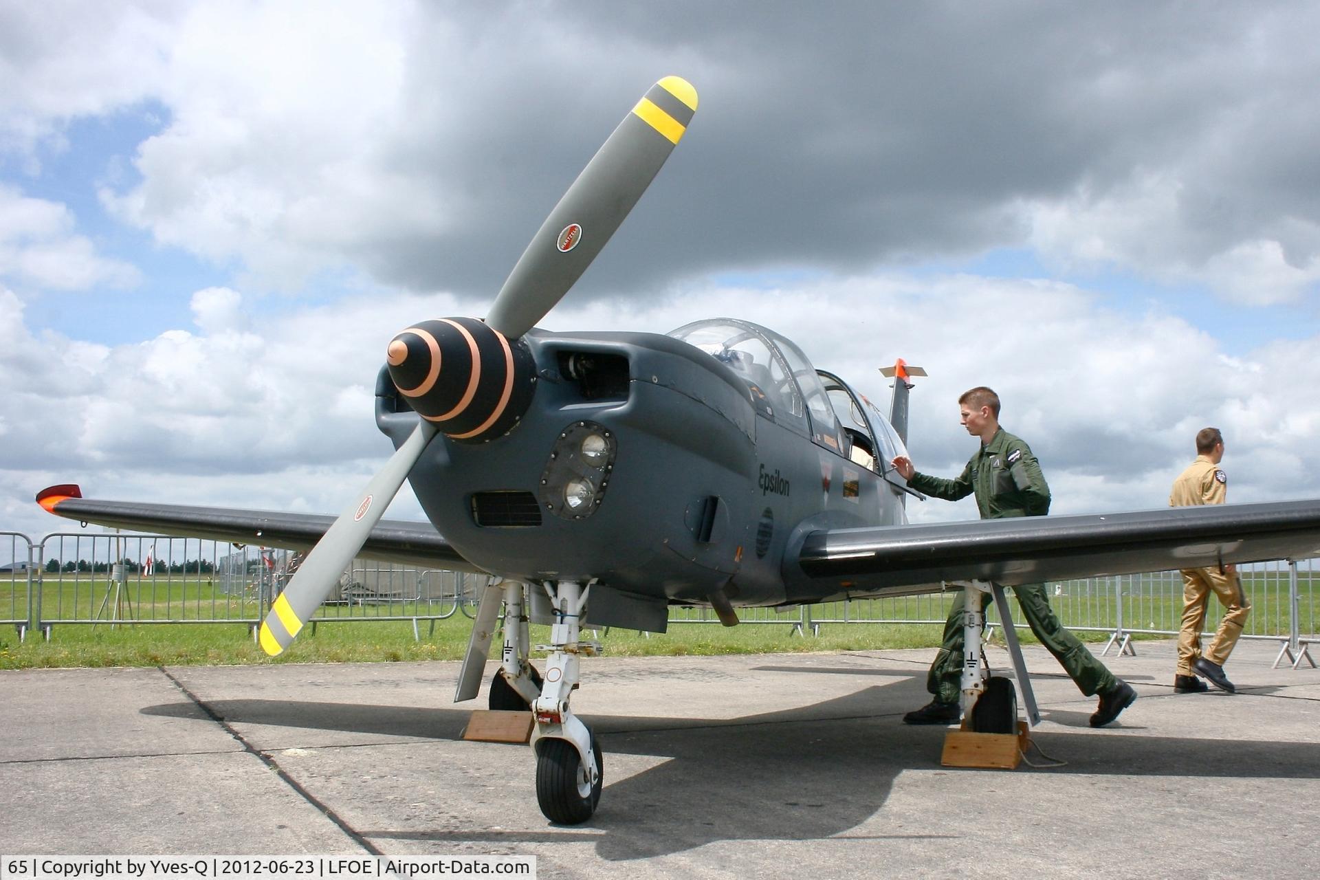 65, Socata TB-30 Epsilon C/N 65, Socata TB-30 Epsilon, Static display Evreux-Fauville Air Base 105 (LFOE)