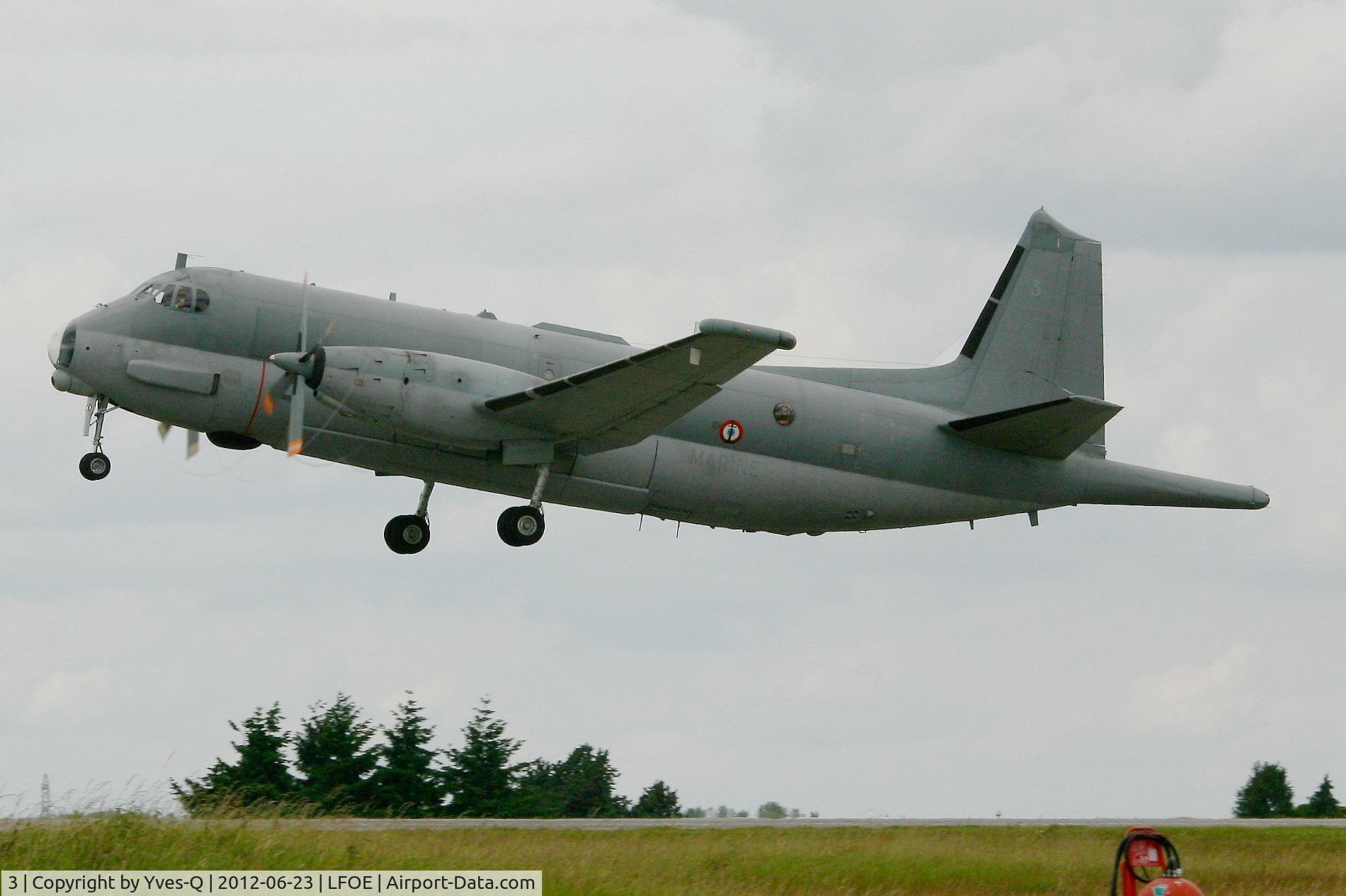 3, Dassault ATL-2 Atlantique 2 C/N 3, French Naval Aviation Dassault ATL-2 Atlantique 2, Solo Display, Evreux-Fauville AB 105 (LFOE) Air Show 2012