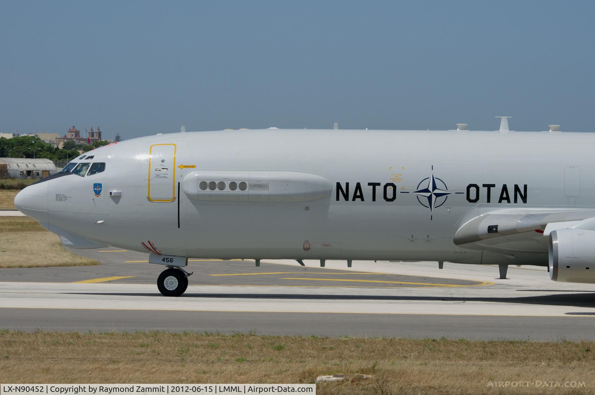 LX-N90452, 1983 Boeing E-3A Sentry C/N 22847, E3A Sentry LX-N90452 Nato