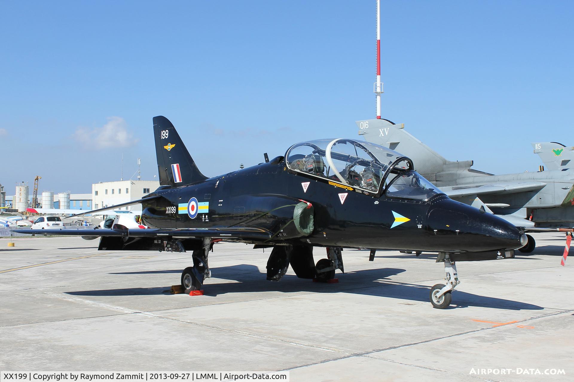 XX199, 1978 Hawker Siddeley Hawk T.1A C/N 046/312046, Hawk XX199 of 208Sqd RAF