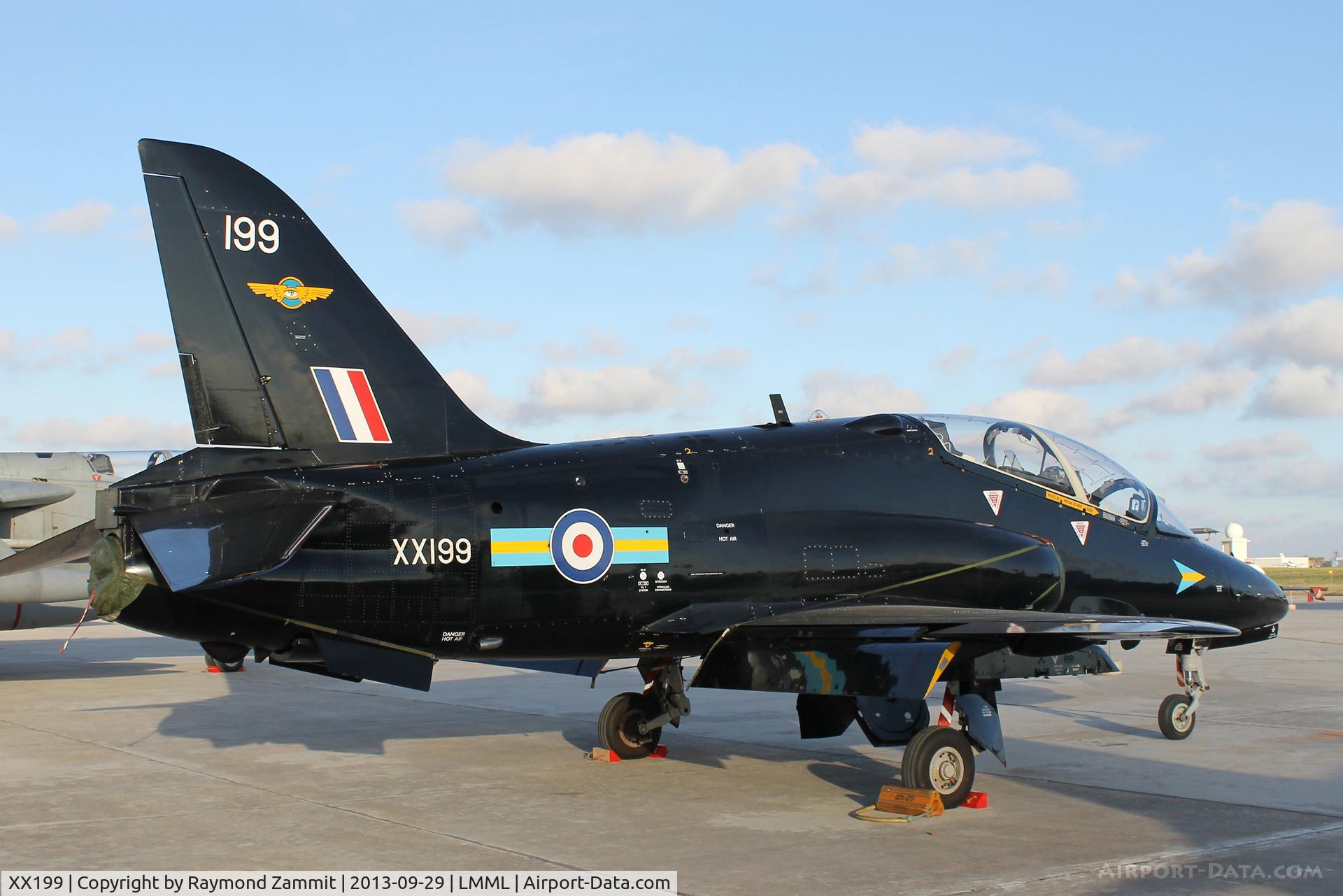XX199, 1978 Hawker Siddeley Hawk T.1A C/N 046/312046, Hawk XX199 RAF
