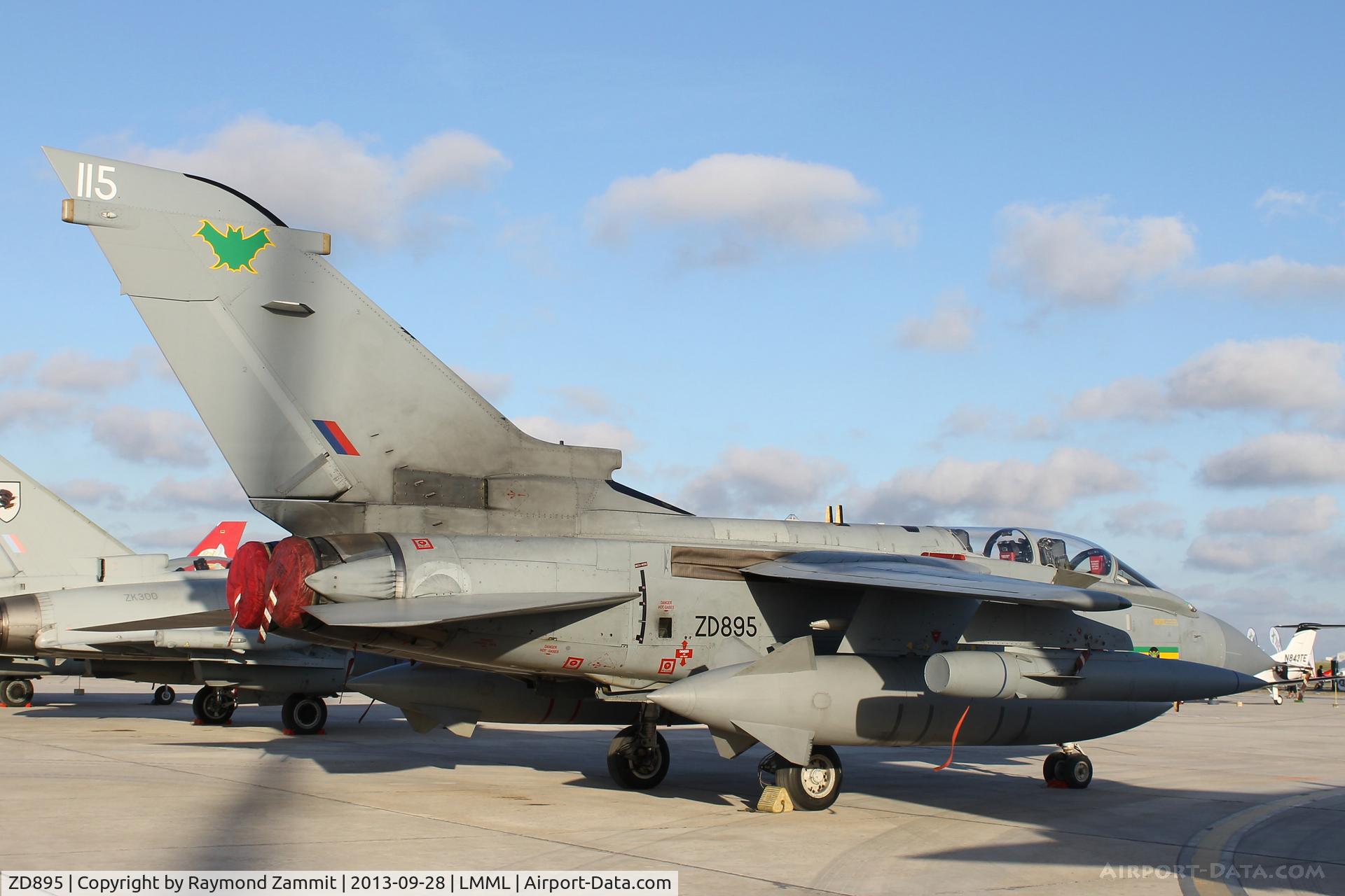 ZD895, 1985 Panavia Tornado GR.4 C/N 477/BS155/3216, Tornado GR4 ZD895/115 9Sqd RAF