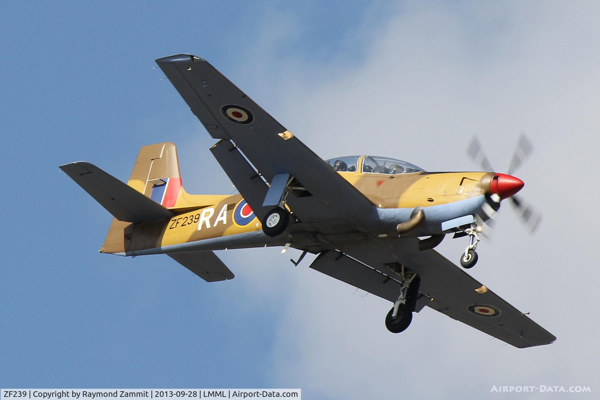 ZF239, 1990 Short S-312 Tucano T1 C/N S041/T39, Tucano ZF239 RAF