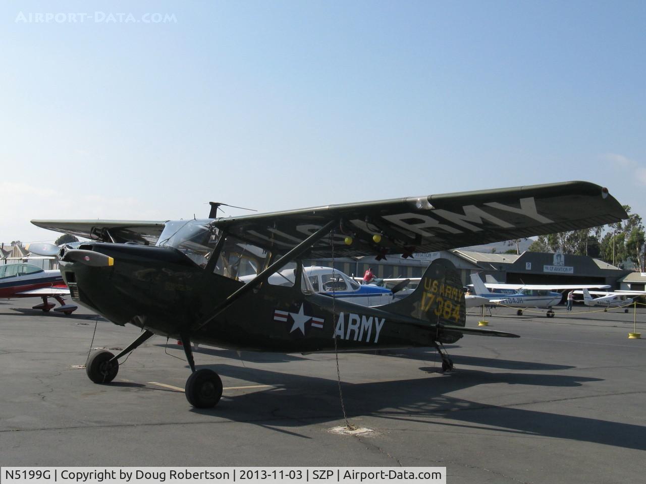 N5199G, 1953 Cessna 305A C/N 22118, 1953 Cessna 305A O-1 BIRD DOG, Continental O-470-11 213 Hp