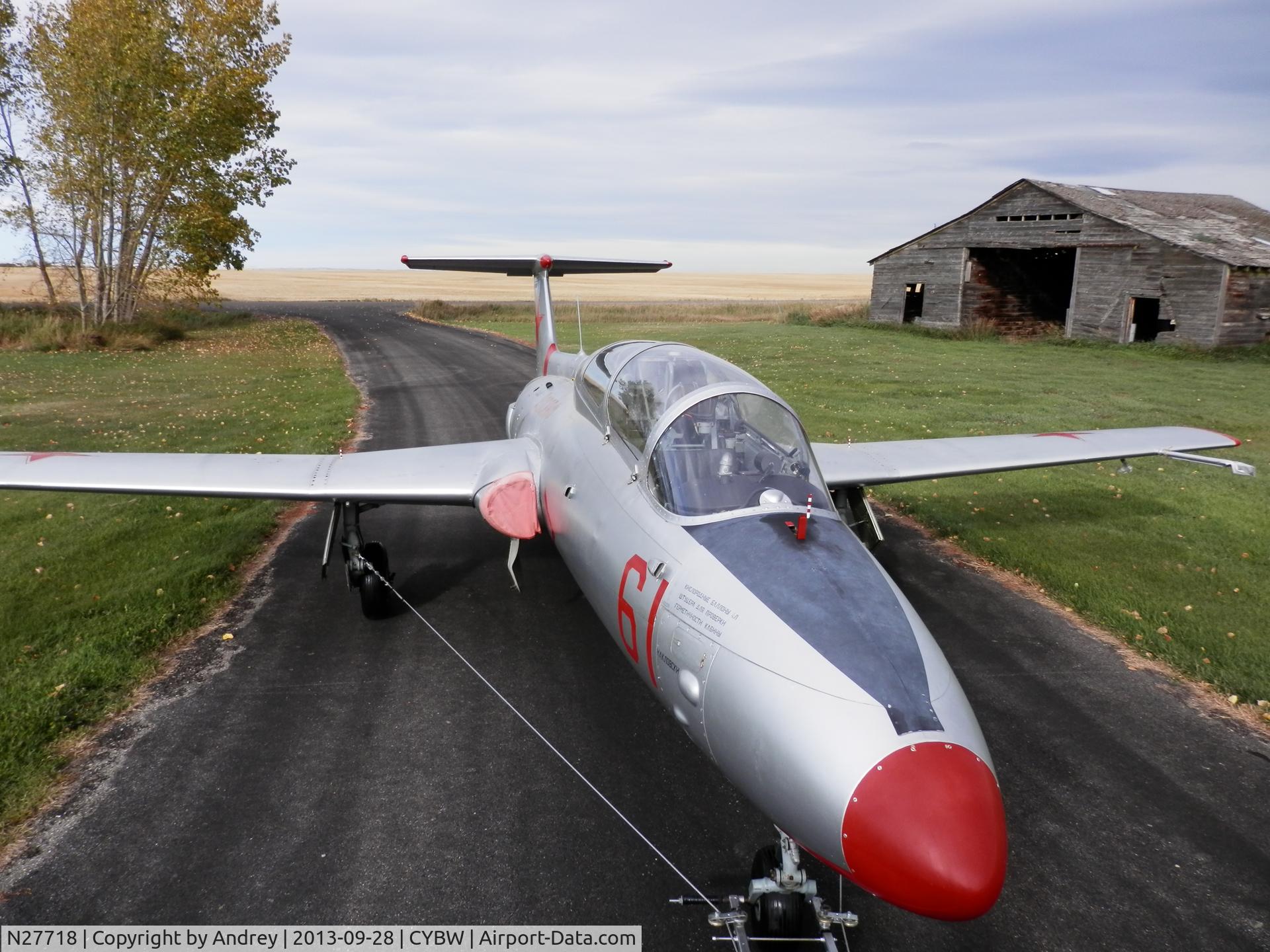 N27718, Aero L-29 Delfin C/N 491220, November, 2013