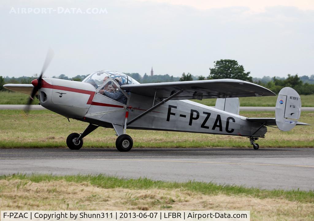 F-PZAC, 2009 Nord NC-859S C/N 04, Participant of the Muret Airshow 2013