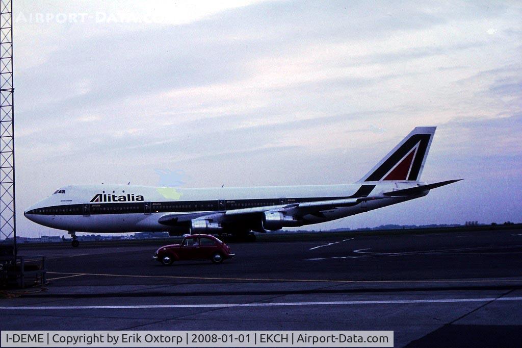 I-DEME, 1970 Boeing 747-143 C/N 19730, I-DEME in CPH