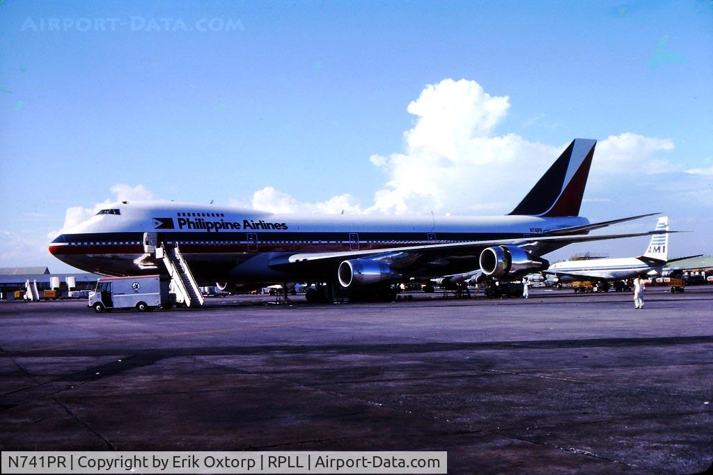 N741PR, 1979 Boeing 747-2F6B C/N 21832, N741PR in MNL
