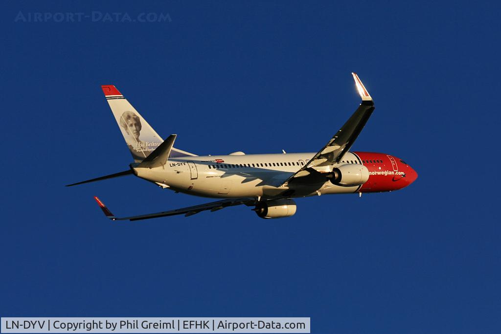 LN-DYV, 2012 Boeing 737-8JP C/N 39009, Taken at EFHK.