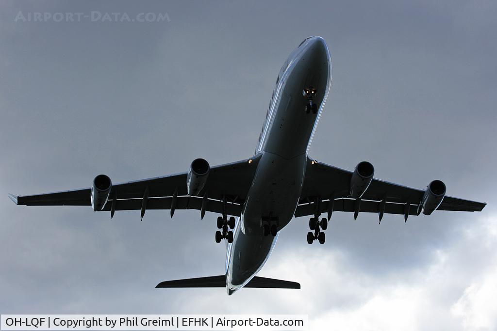 OH-LQF, 1997 Airbus A340-313X C/N 168, Taken at EFHK.