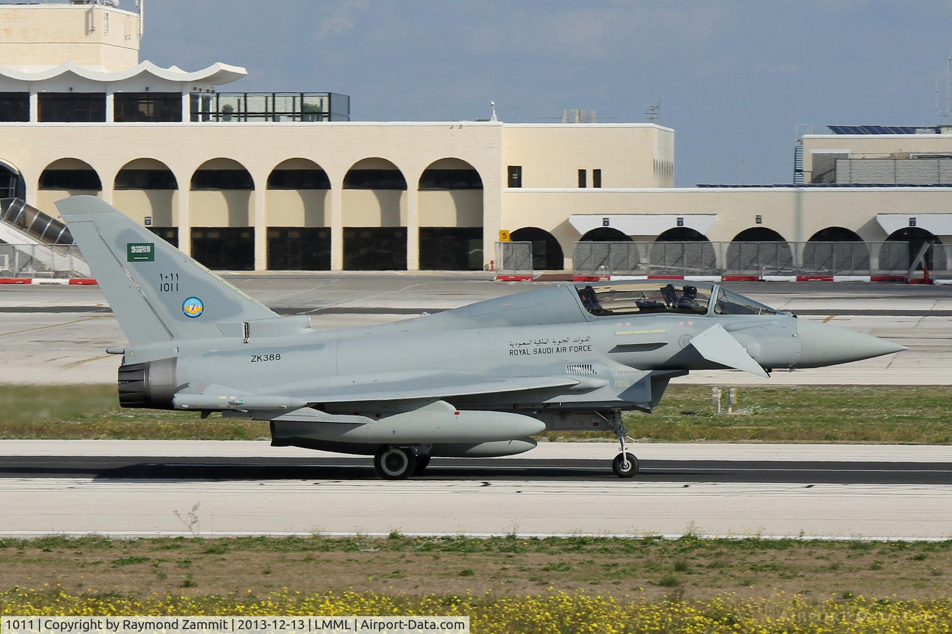 1011, 2013 Eurofighter EF-2000 Typhoon T.3 C/N 377/CT014, Eurofighter Typhoon EF2000 T3 ZK388(1011)
Royal Saudi Air Force