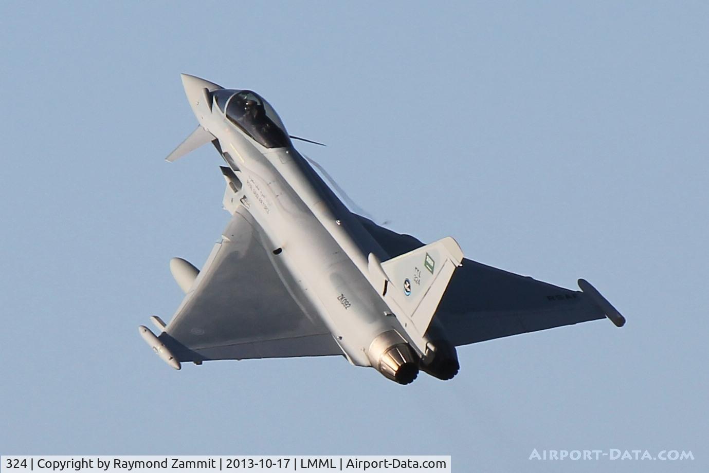 324, 2013 Eurofighter EF-2000 Typhoon F2 C/N 353/CS020, Eurofighter Typhoon EF2000 F2 ZK092 (324)
Royal Saudi Air Force