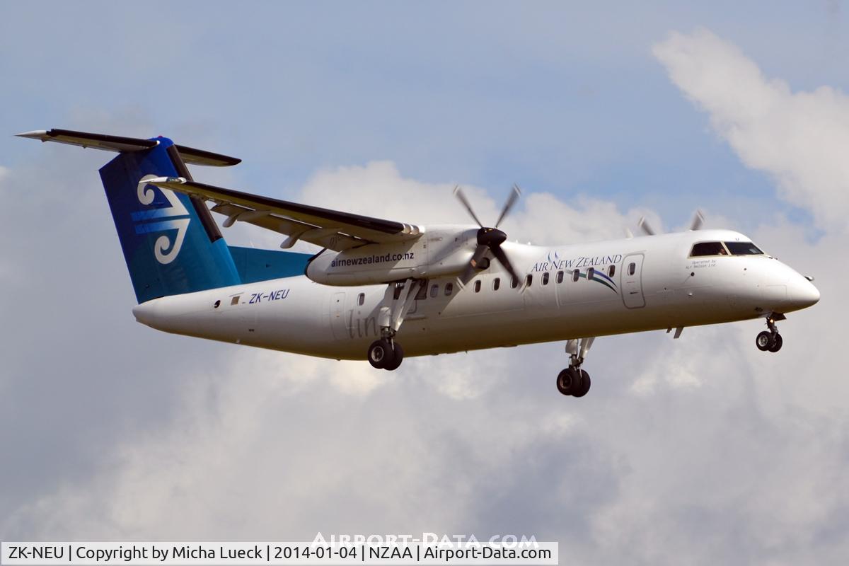 ZK-NEU, 2007 De Havilland Canada DHC-8-311 Dash 8 C/N 647, At Auckland