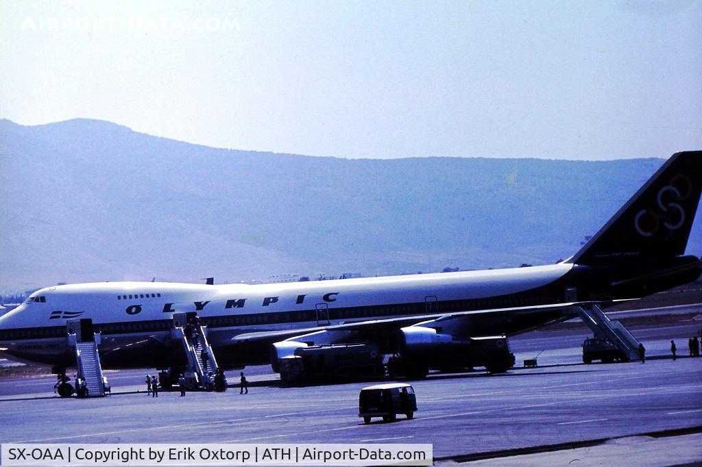 SX-OAA, 1973 Boeing 747-284B C/N 20742, SX-OAA in ATH