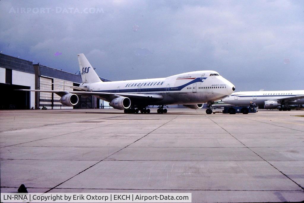 LN-RNA, 1977 Boeing 747-283B C/N 21381, LN-RNA in CPH