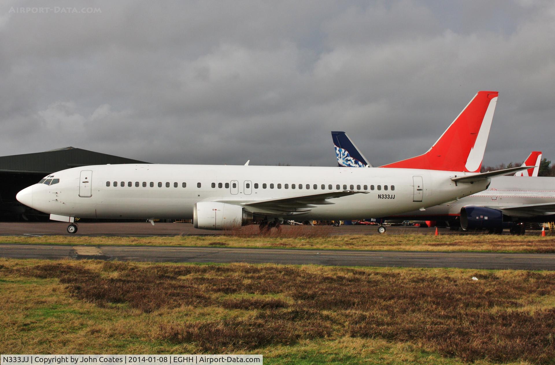N333JJ, 1989 Boeing 737-4K5 C/N 24125, ex EI-ETT at European