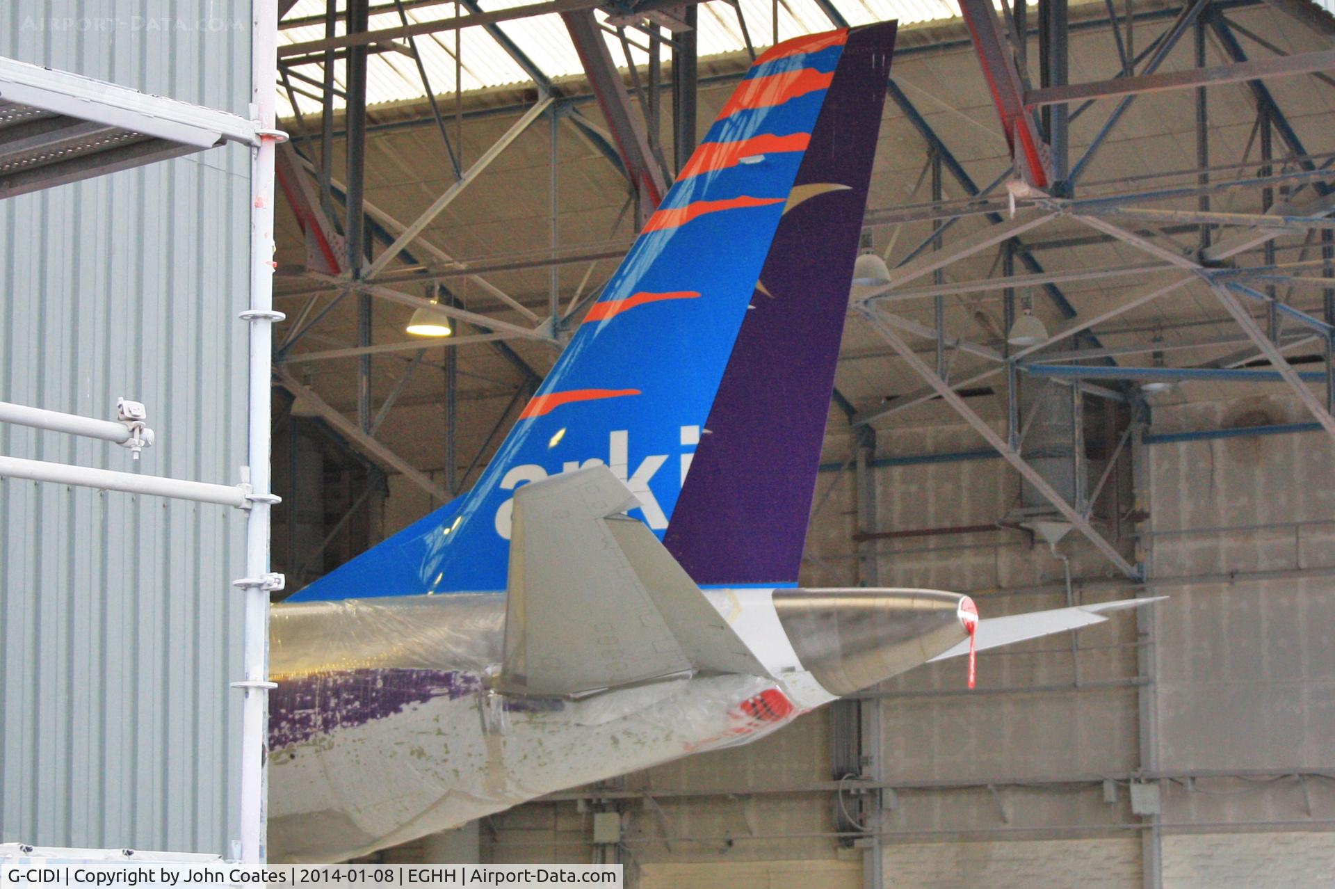 G-CIDI, 2013 Embraer 190LR (ERJ-190-100LR) C/N 19000616, Arkia scheme part completed