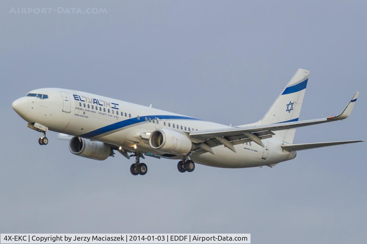 4X-EKC, 1999 Boeing 737-858 C/N 29959, Boeing 737-858