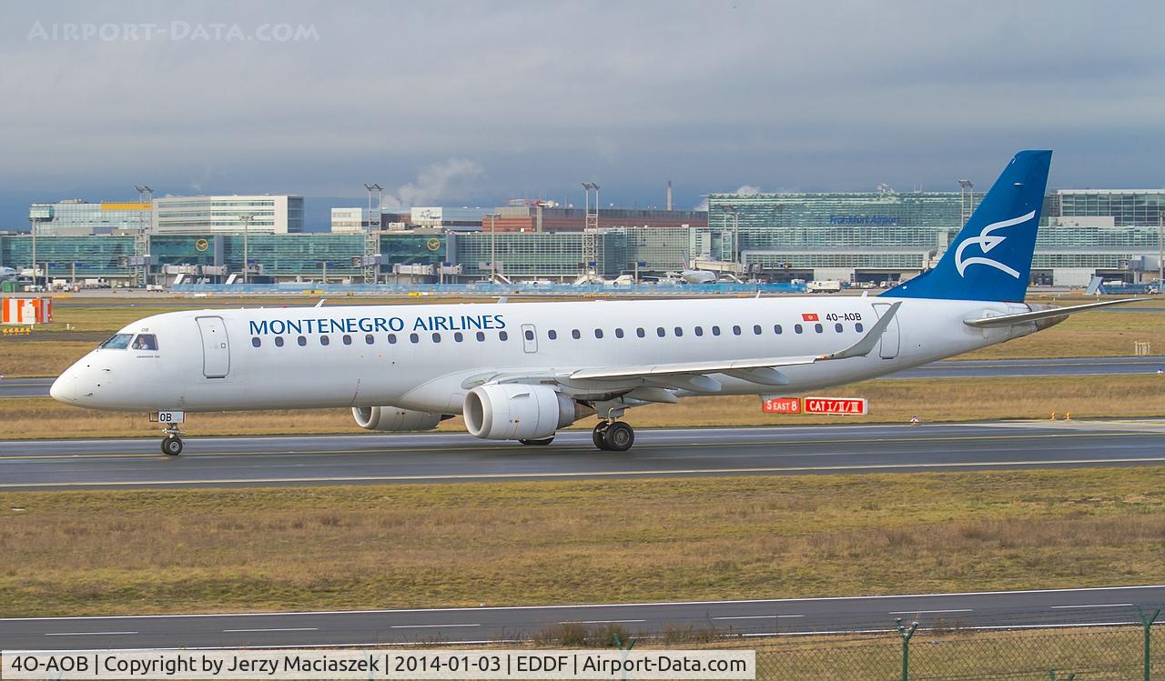4O-AOB, 2009 Embraer 195LR (ERJ-190-200LR) C/N 19000283, Embraer ERJ-190-200LR 195LR