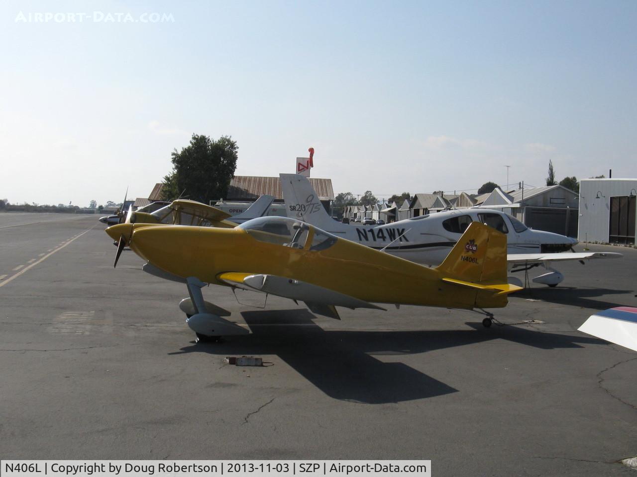 N406L, 2008 Vans RV-6 C/N 936, Provo PROVO 6, Lycoming O-320 160 Hp