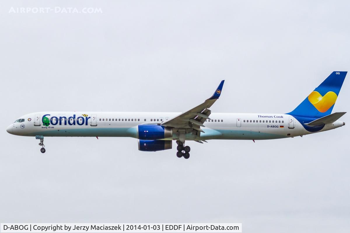 D-ABOG, 1999 Boeing 757-330 C/N 29014, Boeing 757-330