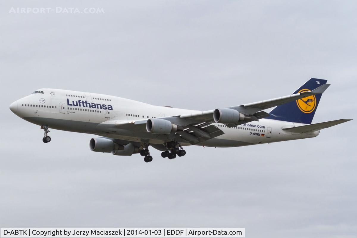 D-ABTK, 2001 Boeing 747-430 C/N 29871, D-ABTK (Kiel), 2001 Boeing 747-430,