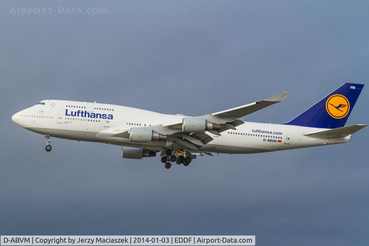 D-ABVM, 1998 Boeing 747-430 C/N 29101, Boeing 747-430