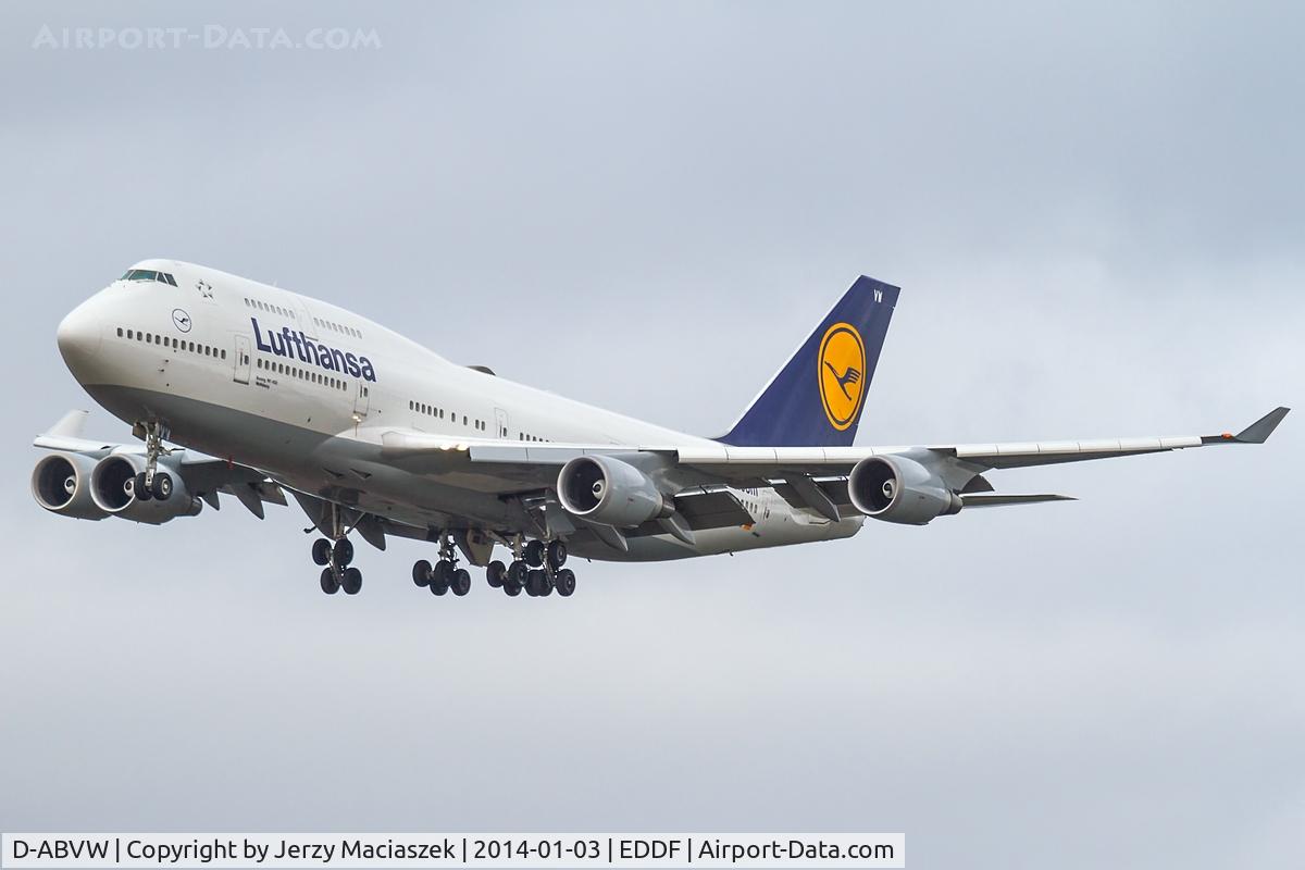 D-ABVW, 1999 Boeing 747-430 C/N 29493, Boeing 747-430