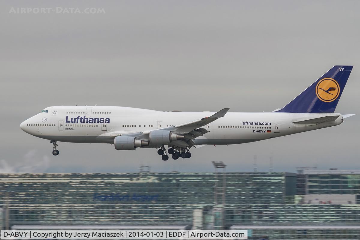 D-ABVY, 2000 Boeing 747-430 C/N 29869, Boeing 747-430
